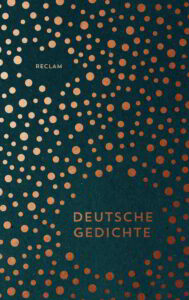 Buchumschlag: Deutsche Gedichte ISBN 9783150111840