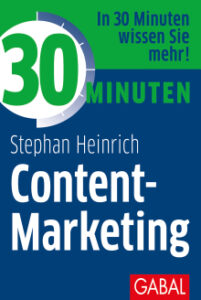30 Minuten Content Marketing ISBN 9783869368825